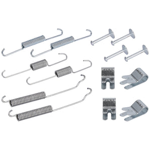 Rear Brake Shoe Fitting Kit Fits Ford Fiesta VI KA III Figo Febi 185057