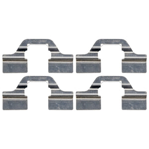 Brake Pad Fitting Kit Fits Renault Clio III Megane Scenic Twingo Febi 185278
