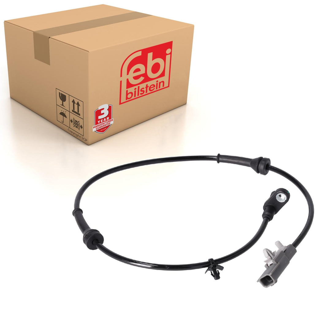 Rear Left ABS Sensor Fits Nissan Qashqai II 2013-21 OE 479014EA0A Febi 185688