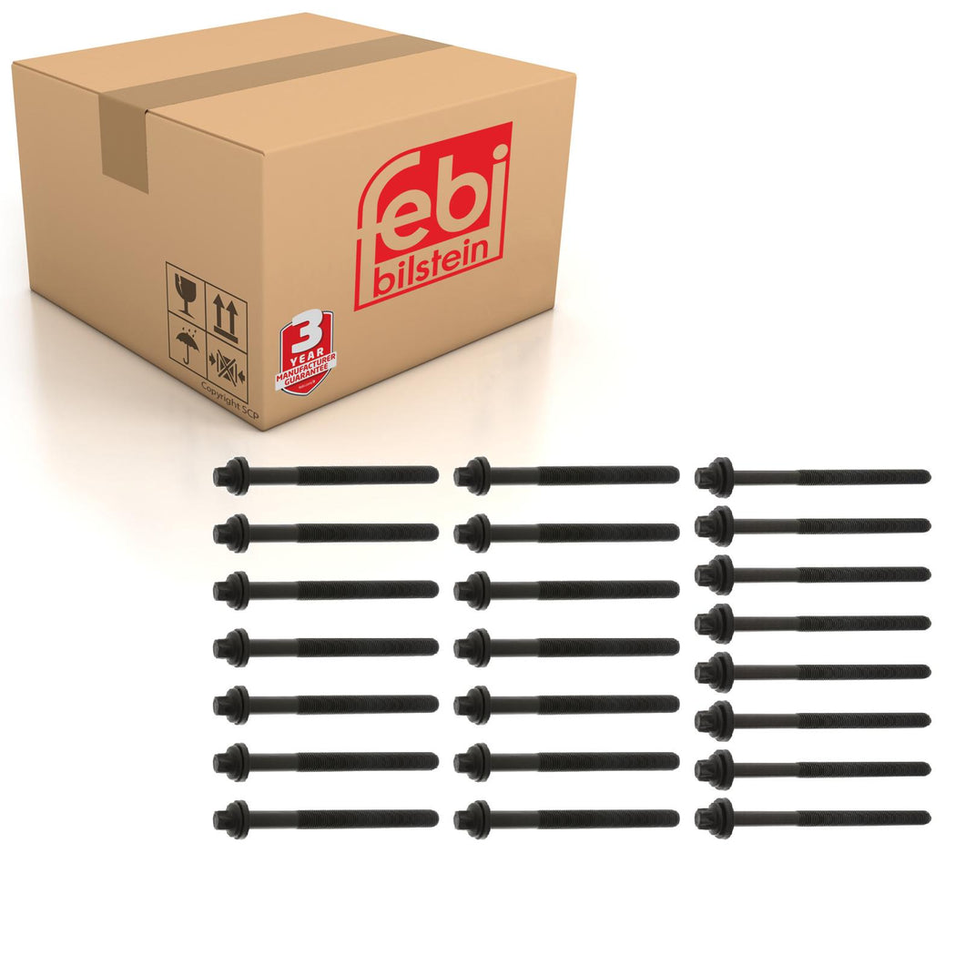 Cylinder Head Bolt Set Fits Peugeot 605 Boxer Citroen Jumper Relay XM Febi 18618