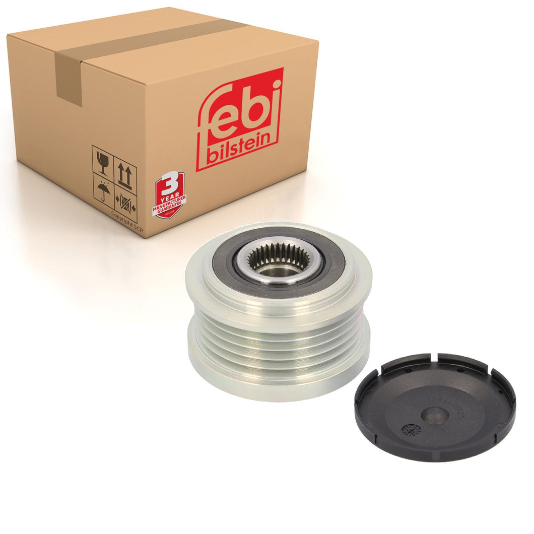 Alternator Overrun Pulley Fits Fiat 500L Punto Tipo Egea OE 55257677 Febi 186370