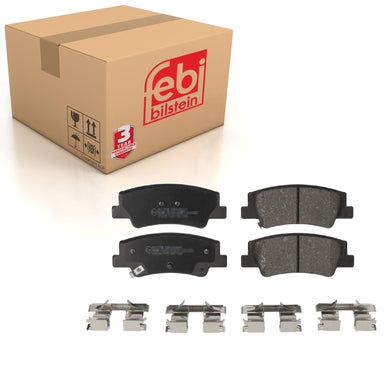 Rear Brake Pad Set Fits Hyundai Tucson KIA Sportage OE 58302N7A00 Febi 186399