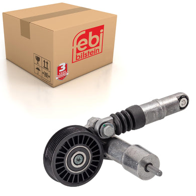 Auxiliary Belt Tensioner Assembly Inc Vibration Damper Fits Volkswage Febi 18660