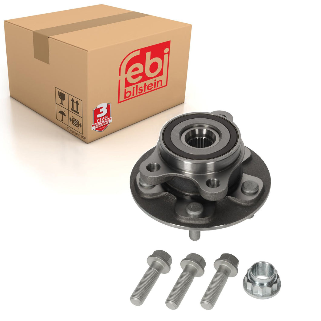 Front Wheel Bearing Hub Kit Fits Toyota Corolla Yaris 4355010010 Febi 188277