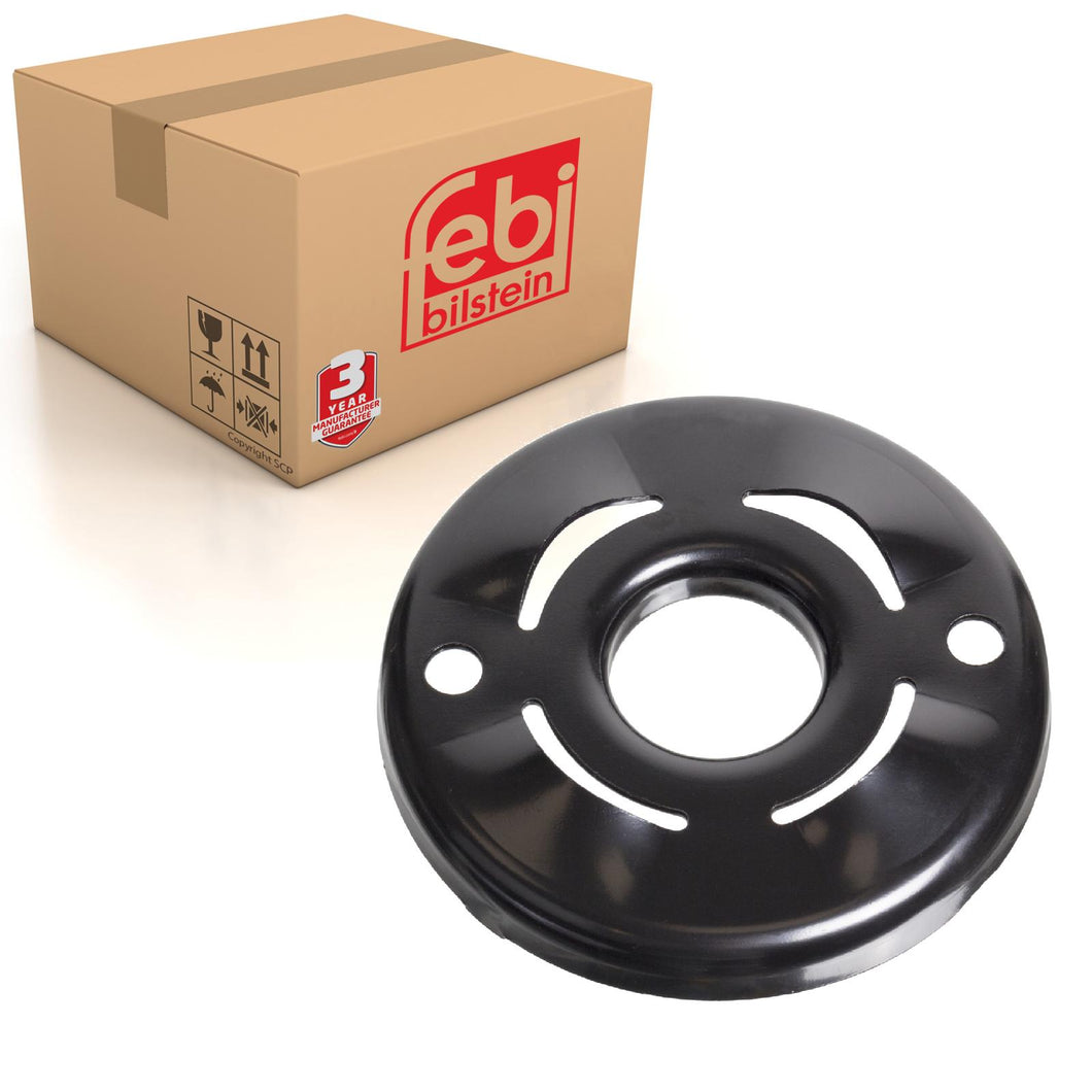 Rear Lower Chassis Springs Spring Plate Fits Volkswagen Bora 4motion Febi 18843