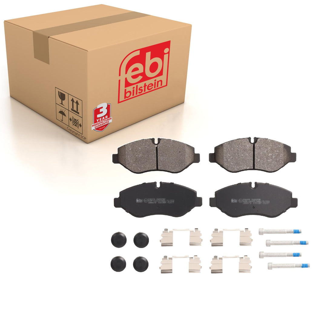 Front Brake Pad Set Fits Iveco Daily IV 2006-13 OE 0042561355 Febi 188672