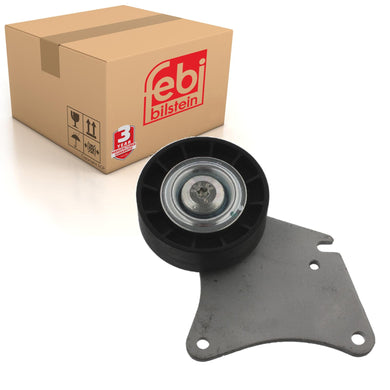 Auxiliary Belt Idler Pulley Inc Bracket Fits Peugeot 406 Partner Ranc Febi 19212