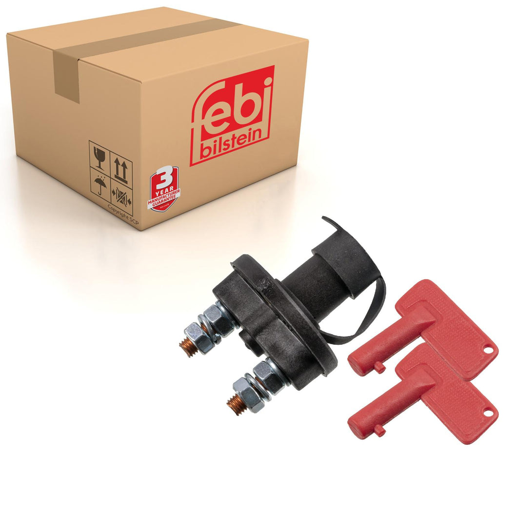 Main Battery Switch Fits Universal Febi 193090