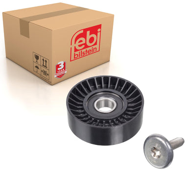 Auxiliary Belt Idler Pulley Inc Bolt Fits Lancia Phedra Zeta FIAT Scu Febi 19357