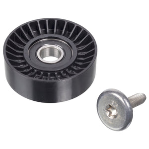 Auxiliary Belt Idler Pulley Inc Bolt Fits Lancia Phedra Zeta FIAT Scu Febi 19357