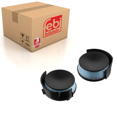 Cabin Pollen Filter X2 Fits BMW 316 g Compact 316 i Compact Coupe Tou Febi 19474