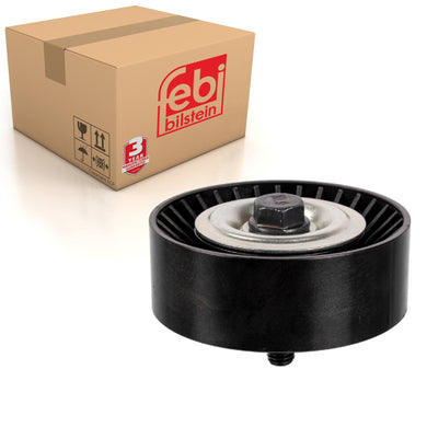 Auxiliary Belt Idler Pulley Inc Bolt Fits FIAT Ducato 230 244 Peugeot Febi 19483