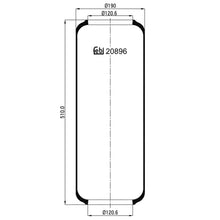 Load image into Gallery viewer, Air Spring No Piston Fits Scania Serie 3 Bus3-Serie Bus OE 411627 Febi 20896