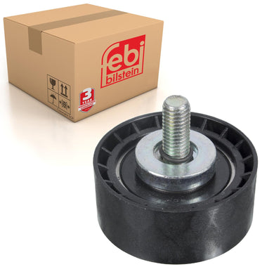 Auxiliary Belt Idler Pulley Inc Bolt Fits FIAT Scudo Peugeot 206 306 Febi 21248