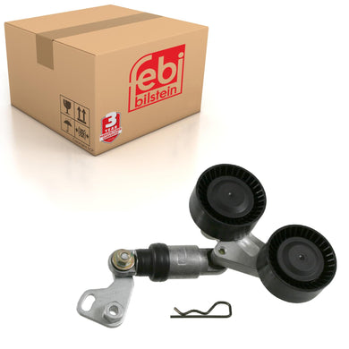 Auxiliary Belt Tensioner Assembly Inc Vibration Damper Fits Land Rove Febi 21296