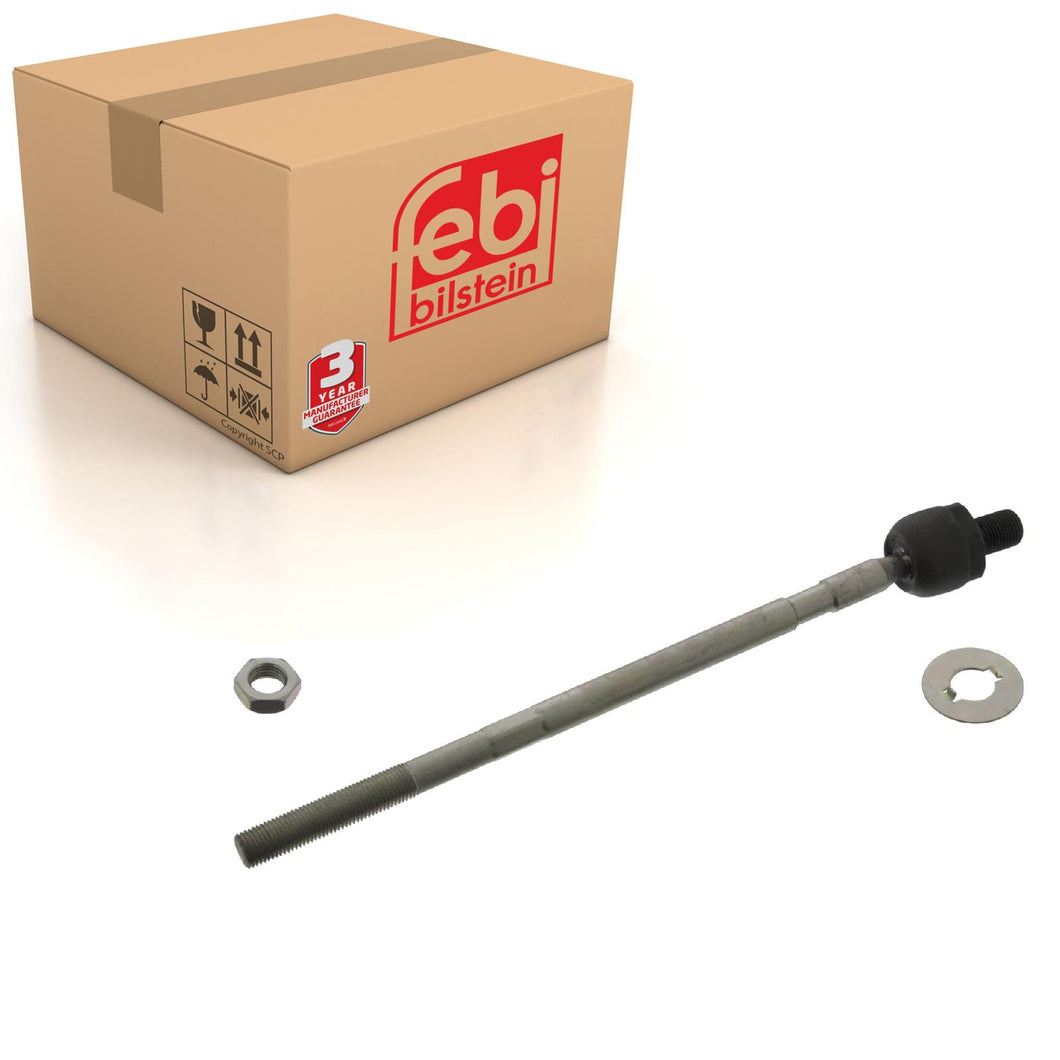 Front Inner Tie Rod Inc Counter Nut & Locking Washer Fits Volvo S 40 Febi 21565