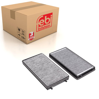 Cabin Filter Set Fits BMW 730 d 730 i 730 Ld 730 Li 735 i 735 Li 740 Febi 21650