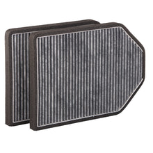 Load image into Gallery viewer, Carbon Cabin Pollen Filter X2 Fits Audi A8 quattro OE 4D0898438A Febi 21702