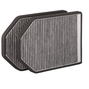 Carbon Cabin Pollen Filter X2 Fits Audi A8 quattro OE 4D0898438A Febi 21702