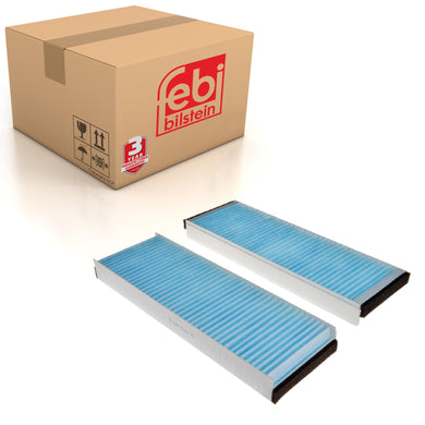 Cabin Filter Set Fits Audi A6 Allroad quattro Avant quattro quattro R Febi 22282