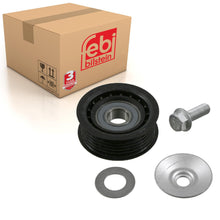 Load image into Gallery viewer, Auxiliary Belt Idler Pulley Inc Bolt Fits Saab 43168 43229 I Febi 22383