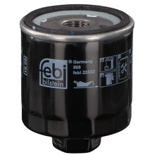 Load image into Gallery viewer, Oil Filter Fits Volkswagen Bora Variant Caddy 2 Pick-Up Caddy 3 Cross Febi 22532