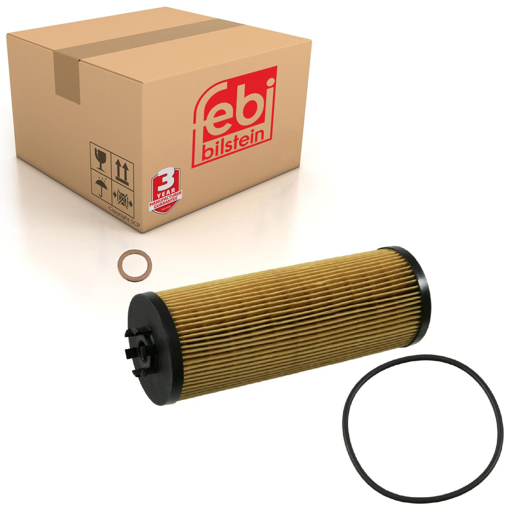 Oil Filter Inc Seal Rings Fits Volkswagen Passat 4 4motion Variant 4m Febi 22536
