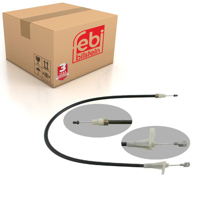 Rear Left Brake Cable Fits Mercedes Benz C-Class Model 203 CLC Febi 22674