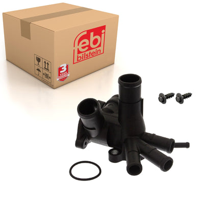 Cylinder Head Coolant Flange Inc Bolt Kit Fits Volkswagen Golf Varian Febi 22746