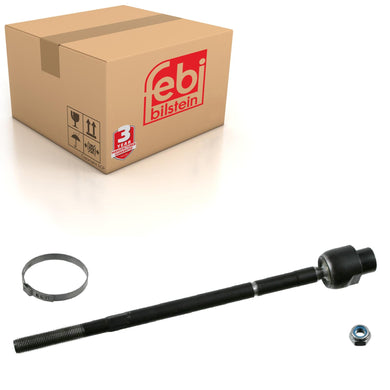 Front Inner Tie Rod Inc Clamp & Lock Nut Fits Vauxhall Meriva A Febi 23228