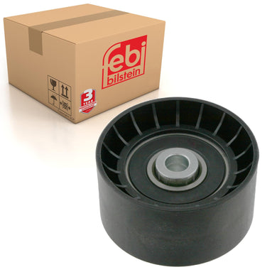 Auxiliary Belt Idler Pulley Fits Scania Serie 4 Bus4-Serie P G R T Se Febi 23295