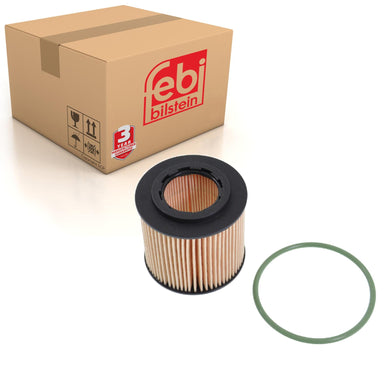 Oil Filter Inc Sealing Ring Fits Volkswagen Crosspolo Fox Polo 60 Sko Febi 23468