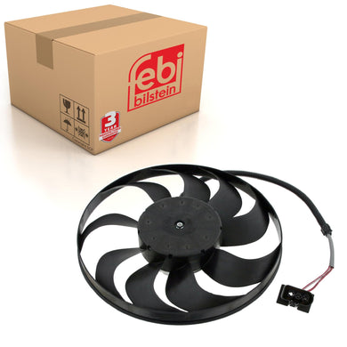 Radiator Fan Fits Volkswagen Crossfox Fox Polo Skoda Fabia Seat Cordo Febi 23532