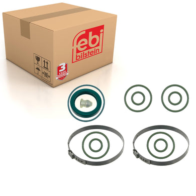 Power Steering Bottom Part Gasket Set Fits Mercedes Benz E-Class Mode Febi 23595