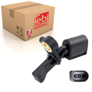 Rear Left Abs Sensor Fits Volkswagen Ameo 63 Crossfox Crosspolo Fox P Febi 23806