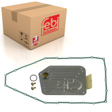 Automatic Transmission Oil Filter Set Inc O-Ring & Locking Bolts Fits Febi 23957