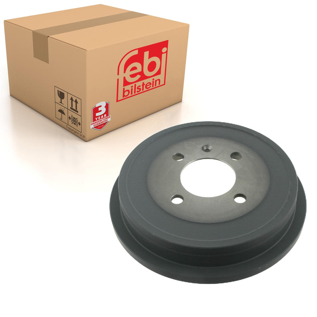 Rear Brake Drum Fits Volkswagen Amarok 4motion S1 Lupo Polo Seat Aros Febi 24032