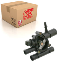 Load image into Gallery viewer, Thermostat Inc Housing &amp; Gasket Fits Vauxhall Movano Vivaro A Renault Febi 24156