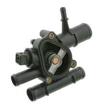Load image into Gallery viewer, Thermostat Inc Housing &amp; Gasket Fits Vauxhall Movano Vivaro A Renault Febi 24156