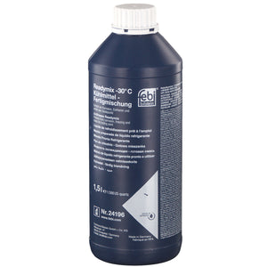 Blue Coolant Antifreeze Ready Mix 1.5Ltr Fits Mercedes Benz 180 190 Febi 24196