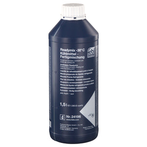 Blue Coolant Antifreeze Ready Mix 1.5Ltr Fits Mercedes Benz 180 190 Febi 24196