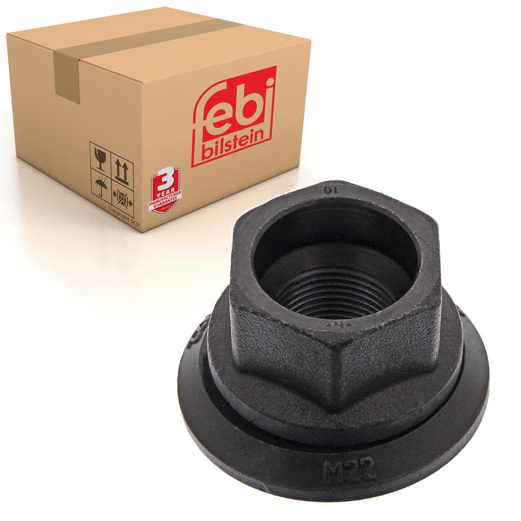 Wheel Nut Inc Thrust Plate Fits Volvo B11 R G3 B12 B M B5 LH TL B7 B8 Febi 24335