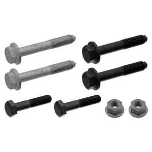 Control Arm Bolt Kit Inc Locking Bolt Fits Volkswagen Golf Jetta sync Febi 24374