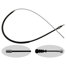 Load image into Gallery viewer, Rear Brake Cable Fits Volkswagen Bora Golf 4motion Jetta Skoda Laura Febi 24412
