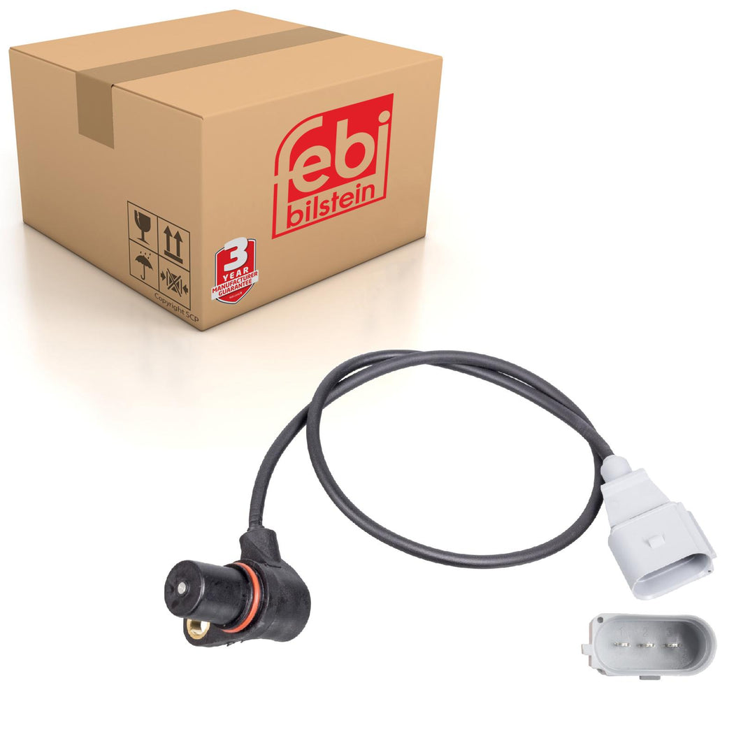 Crankshaft Sensor Inc O-Ring Fits Volkswagen Bora 4motion Golf Varian Febi 24444