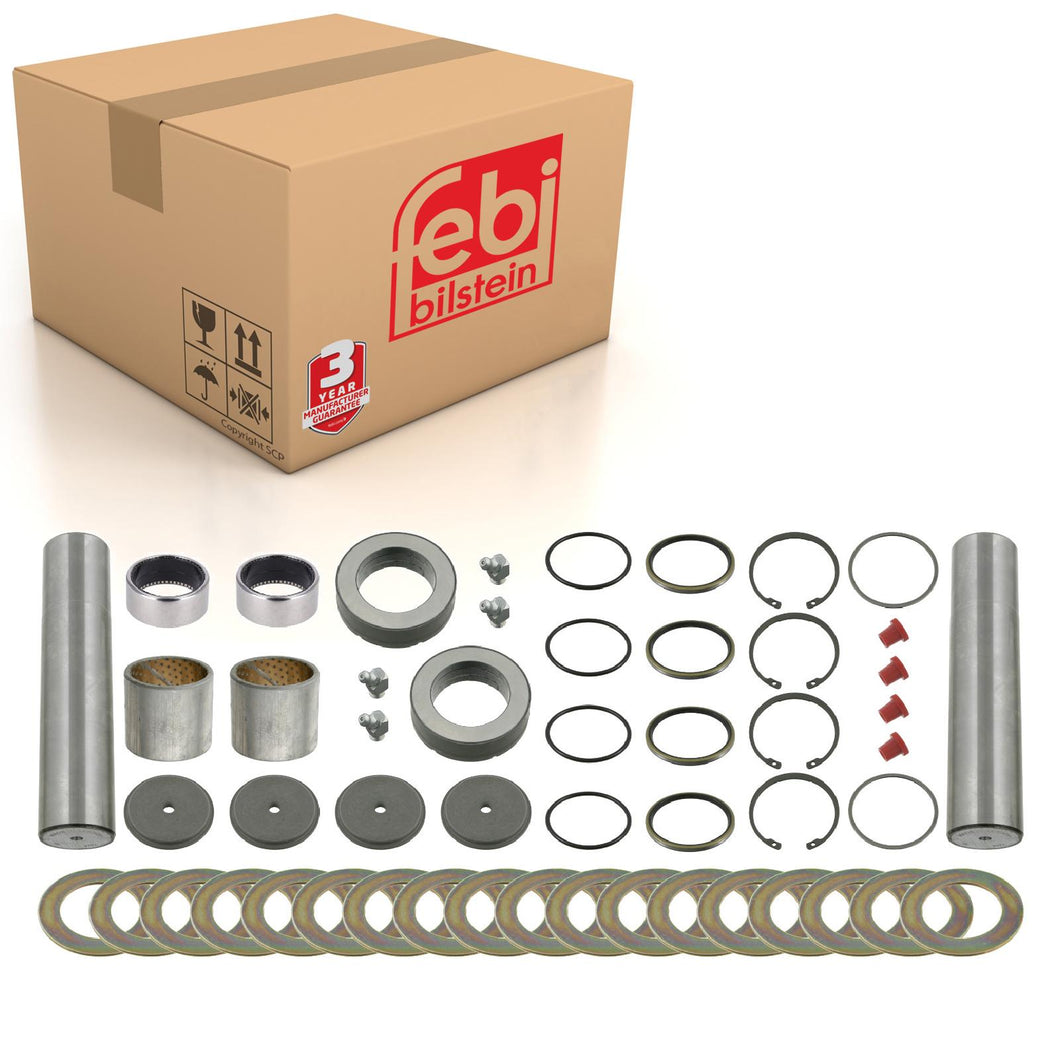 Front Double King Pin Set Fits MAN Bus EL F 2000 8 9 90 FOC HOC KAT L Febi 24666