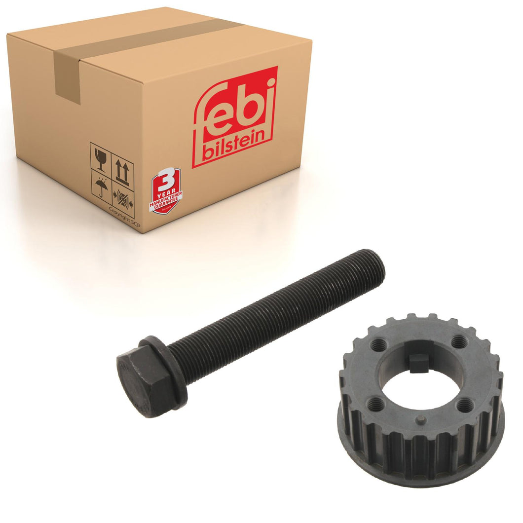 Crankshaft Pulley Inc Mounting Bolt Fits Volkswagen LT 2D Transporter Febi 24682