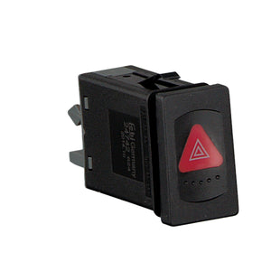Hazard Warning Flasher Switch Inc Relay Fits VW Passat 3B0 953 235 D Febi 24742