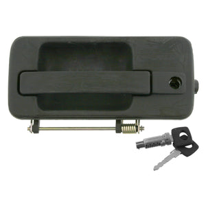 Left Door Handle Inc Barrel Lock & Key Fits Mercedes Benz Actros Ateg Febi 24972