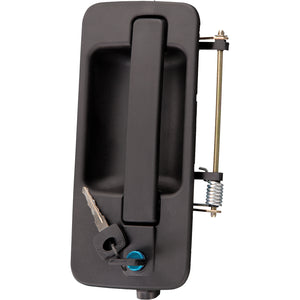 Right Door Handle Inc Barrel Lock & Key Fits Mercedes Benz Actros Ate Febi 24973